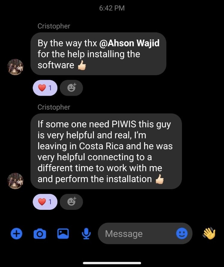 Customer testimonial 4